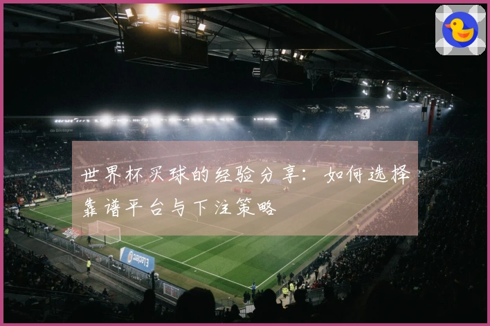 世界杯买球的经验分享：如何选择靠谱平台与下注策略
